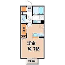 茨城県古河市上辺見（賃貸アパート1R・1階・30.27㎡） その2