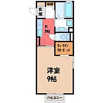 茨城県古河市下辺見（賃貸アパート1K・1階・33.61㎡） その2