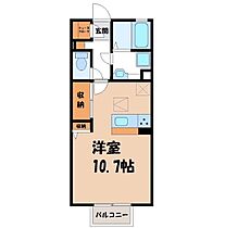 茨城県古河市下大野（賃貸アパート1R・1階・30.27㎡） その2