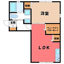 群馬県太田市牛沢町（賃貸アパート1LDK・2階・40.33㎡） その2