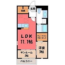 カーサプラシード Ｂ 1階/-