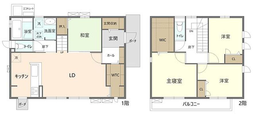 間取り 基山町園部戸建て