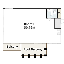 間取図画像 ワンルーム