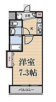 大阪府大阪市東淀川区西淡路１丁目（賃貸マンション1K・3階・22.84㎡） その2