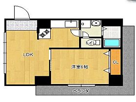 大阪府大阪市淀川区木川東３丁目（賃貸マンション1LDK・6階・30.74㎡） その2