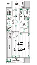 大阪府吹田市江の木町（賃貸マンション1K・12階・22.50㎡） その2