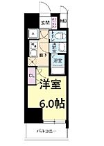 大阪府大阪市淀川区宮原４丁目（賃貸マンション1K・2階・21.82㎡） その2