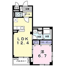 プラトウハウス 101 ｜ 奈良県奈良市大安寺2丁目11-5（賃貸マンション1LDK・1階・46.39㎡） その2