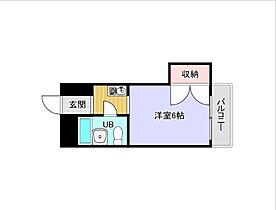 アートハウスなら 401 ｜ 奈良県奈良市南京終町7丁目595-17（賃貸マンション1R・4階・16.00㎡） その2