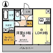 シュエット 302 ｜ 奈良県奈良市大安寺6丁目（賃貸アパート1LDK・3階・40.05㎡） その2