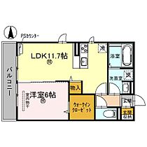 楓　Ａ棟  ｜ 奈良県奈良市大森町124-2（賃貸マンション1LDK・2階・45.29㎡） その2