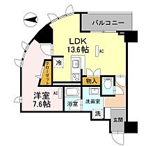 幸court nara　sanjo 602 ｜ 奈良県奈良市三条大宮町（賃貸マンション1LDK・6階・50.99㎡） その2