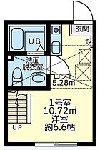 オムニア北里 101 ｜ 神奈川県相模原市南区北里2丁目4-4（賃貸アパート1R・1階・21.88㎡） その2