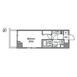 GRANPASEO新大塚 1Kの間取図画像