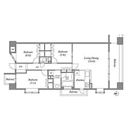 LaSante東白壁 14階