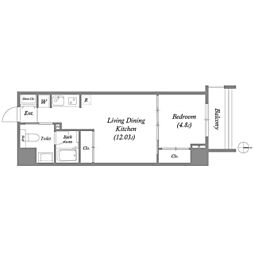 Uresidence Temmabashi 9階