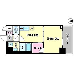 リッツ難波南II 4階