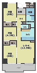 間取図画像 3LDK