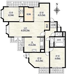 間取図画像 4LDK