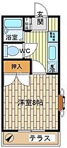 千葉県市川市大洲１丁目12-19（賃貸アパート1K・2階・26.44㎡） その2