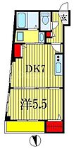 エール下総中山  ｜ 千葉県市川市高石神34-4（賃貸マンション1DK・2階・33.00㎡） その2