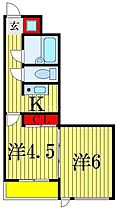 テラス137  ｜ 千葉県市川市市川南１丁目3-7（賃貸マンション2K・2階・33.20㎡） その2