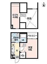 Pastoso U（パストーソユー）  ｜ 愛知県名古屋市中川区打出2丁目（賃貸アパート1K・1階・20.83㎡） その2