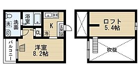 パークアベニュー露橋（パークアベニューツユハシ）  ｜ 愛知県名古屋市中川区露橋1丁目（賃貸アパート1R・2階・19.55㎡） その2