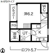 愛知県名古屋市千種区今池3丁目（賃貸アパート1K・1階・21.40㎡） その2