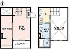 ティーダII（ティーダツー）  ｜ 愛知県名古屋市北区上飯田西町3丁目（賃貸アパート1K・2階・22.30㎡） その2