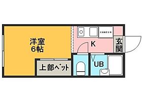 岡山県岡山市北区絵図町（賃貸アパート1K・1階・21.00㎡） その2