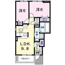 岡山県岡山市東区瀬戸町沖（賃貸アパート2LDK・1階・49.60㎡） その2