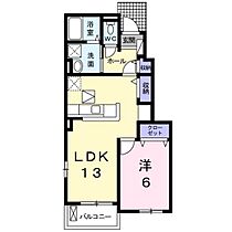 岡山県岡山市東区瀬戸町江尻（賃貸アパート1LDK・1階・45.82㎡） その2