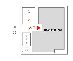 岡山県岡山市北区西崎本町（賃貸アパート1LDK・1階・30.94㎡） その14