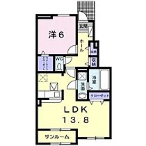 岡山県岡山市南区箕島（賃貸アパート1LDK・1階・54.18㎡） その2