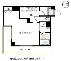 岡山県岡山市北区内山下1丁目（賃貸マンション1K・7階・32.62㎡） その2