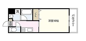 岡山県岡山市北区広瀬町（賃貸マンション1K・3階・30.11㎡） その2