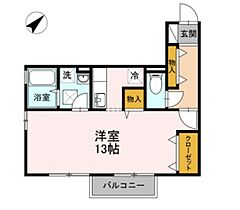 岡山県岡山市南区泉田1丁目（賃貸アパート1R・2階・35.96㎡） その2