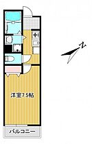 岡山県岡山市北区法界院（賃貸アパート1K・1階・25.40㎡） その2