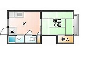 岡山県岡山市中区浜1丁目（賃貸アパート1K・2階・21.00㎡） その2