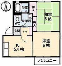 岡山県岡山市北区尾上（賃貸アパート2K・2階・39.59㎡） その2