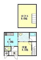 岡山県岡山市中区藤原西町2丁目（賃貸一戸建2K・--・45.54㎡） その2