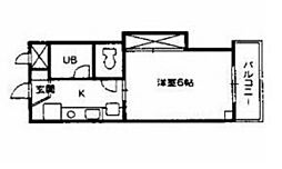 間取図画像 1K