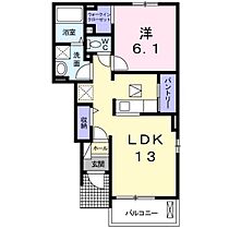 岡山県岡山市東区瀬戸町江尻（賃貸アパート1LDK・1階・45.77㎡） その2