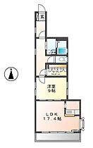 岡山県岡山市北区磨屋町（賃貸マンション1LDK・4階・77.80㎡） その2