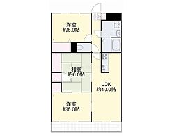 ラ・パセーラ 3LDKの間取図画像