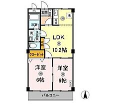 岡山県岡山市東区瀬戸町江尻（賃貸アパート2LDK・1階・46.00㎡） その2