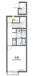 レオネクストユニバーシティ 1Kの間取図画像