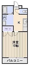 岡山県岡山市北区辰巳（賃貸マンション1K・1階・29.64㎡） その2