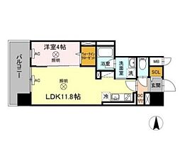 岡山県岡山市北区表町3丁目（賃貸マンション1LDK・5階・40.72㎡） その2